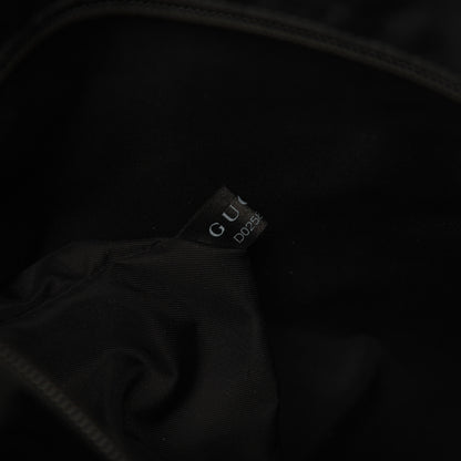 Gucci GG Supreme Monogram Web Messenger Bag Black 10 of 16