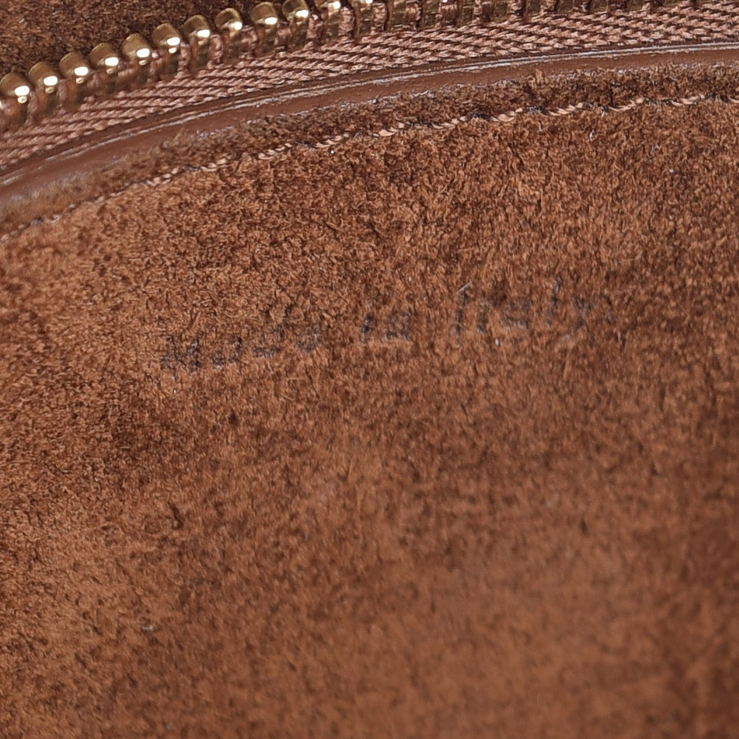 Smooth Calfskin Small Edge Shoulder Bag Camel