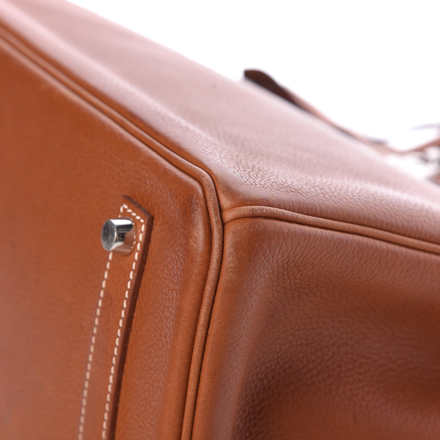 Hermes Natural Barenia Faubourg Birkin 35 Fauve 9 of 15