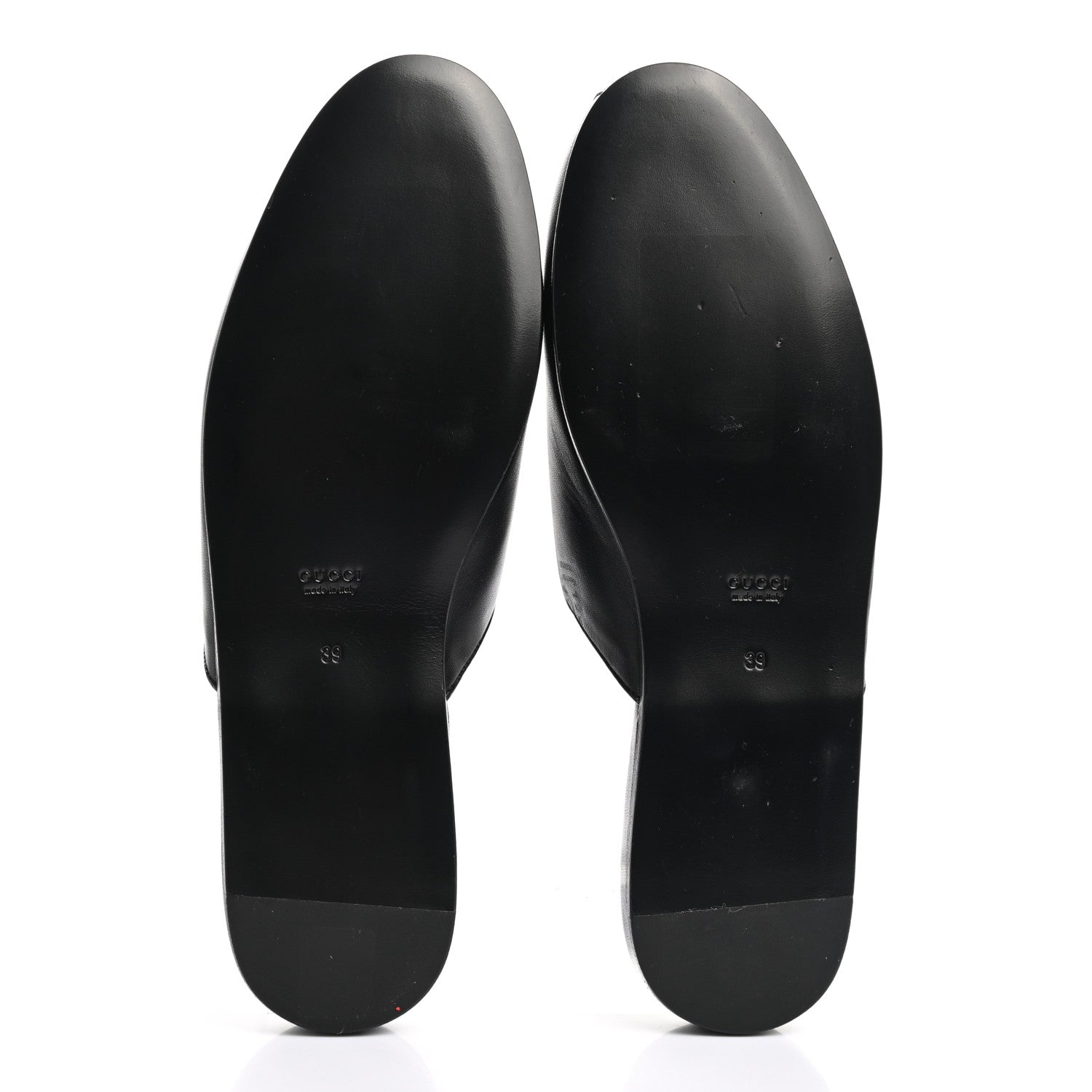 Gucci X MLB Lambskin NY Yankees Embroidered Womens GG Slippers 39 Black 5 of 9