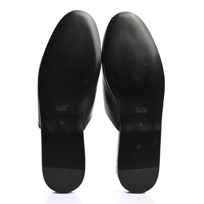Gucci X MLB Lambskin NY Yankees Embroidered Womens GG Slippers 39 Black 5 of 9