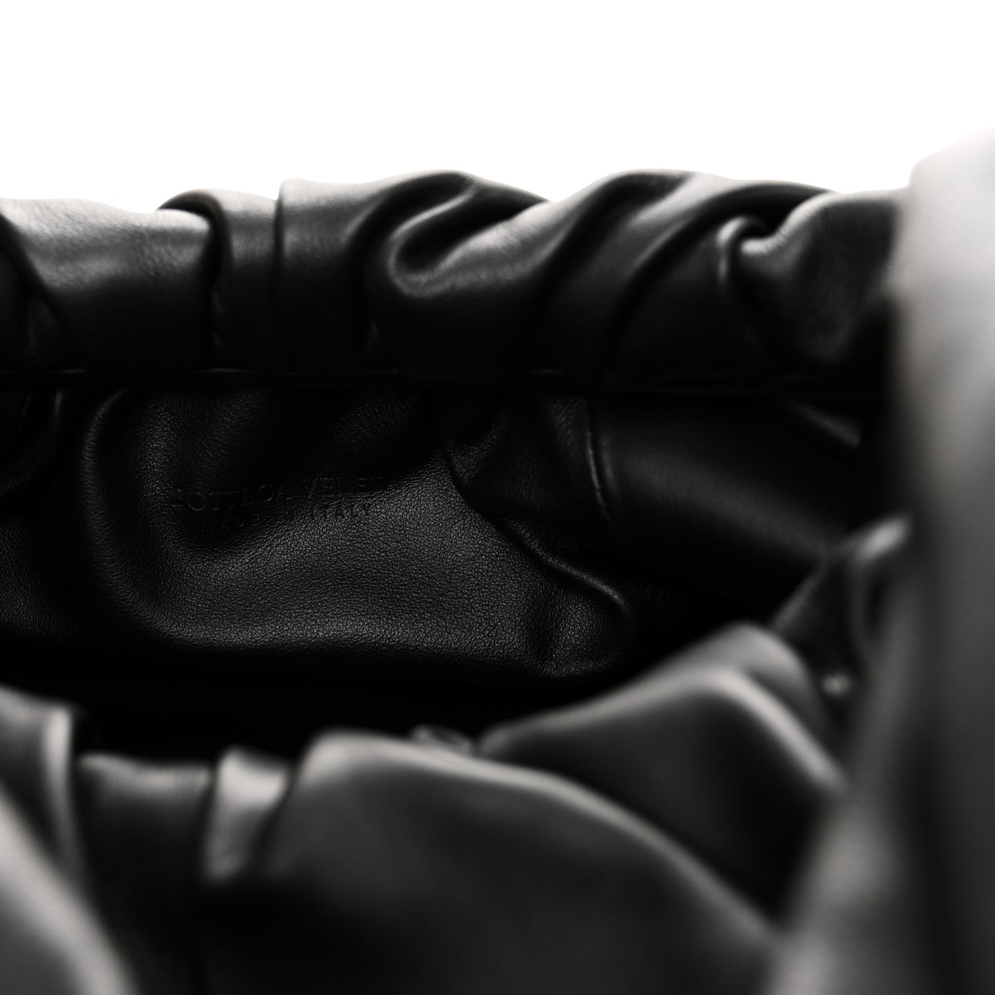 Smooth Butter Calfskin Small The Shoulder Pouch Black