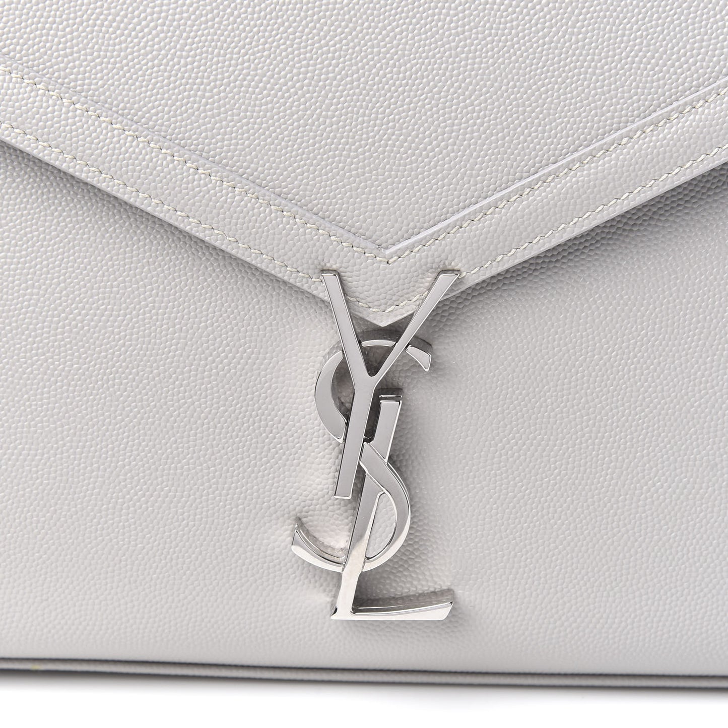 Grain de Poudre Medium Classic Monogram Cassandra Top Handle Granite