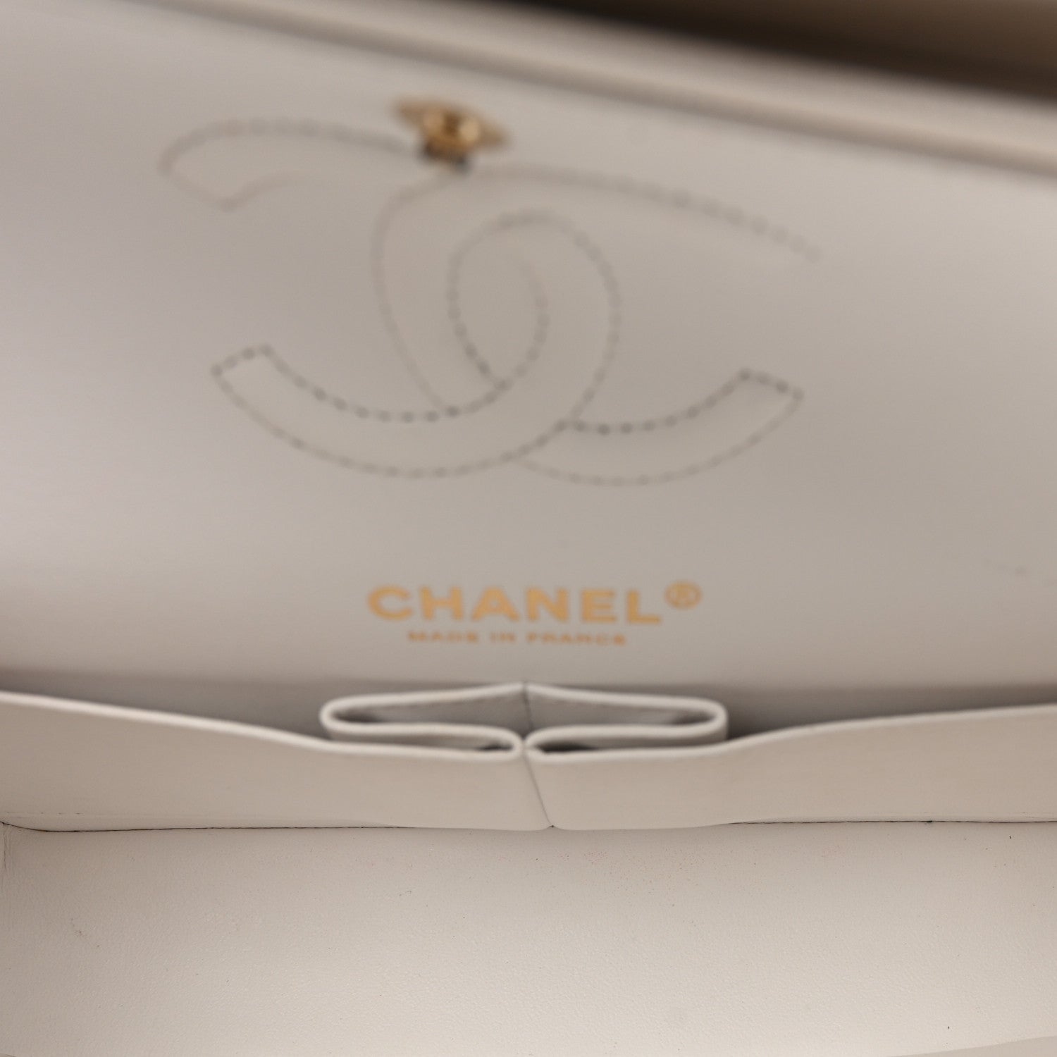 Chanel Caviar Quilted Small Double Flap White 5 of 11