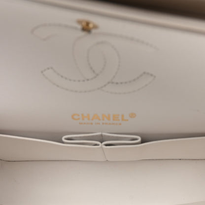 Chanel Caviar Quilted Small Double Flap White 5 of 11