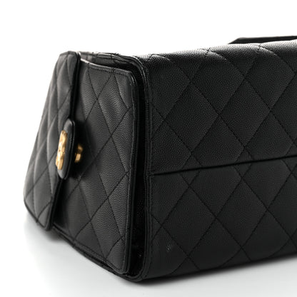 Chanel Caviar Quilted Small Chanel 25 Handbag Black 9 of 12