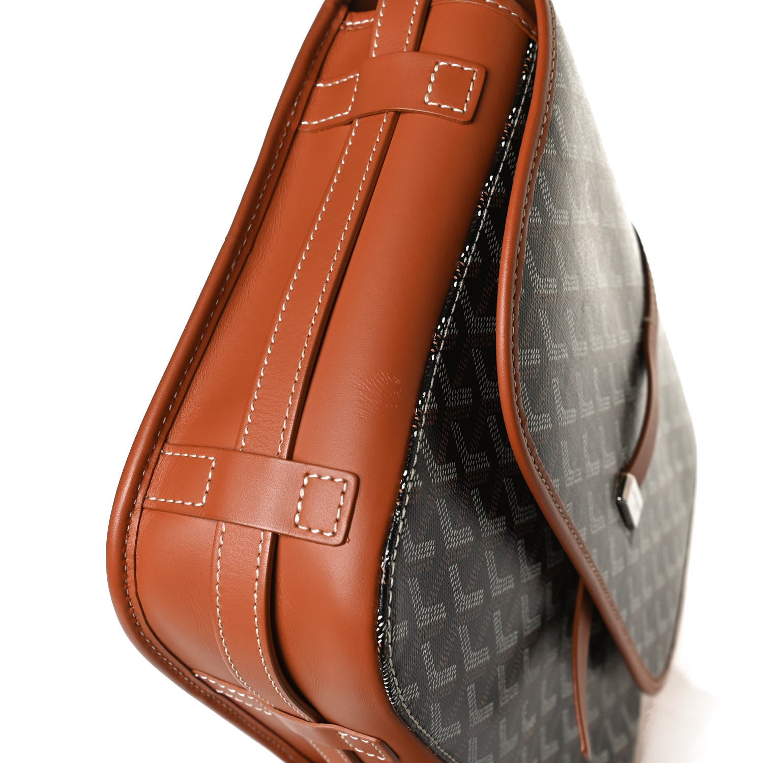 Goyard Goyardine Belvedere II MM Messenger Bag Black Gold 11 of 20