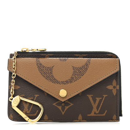 Louis Vuitton Reverse Monogram Recto Verso Card Holder Brown 1 of 7