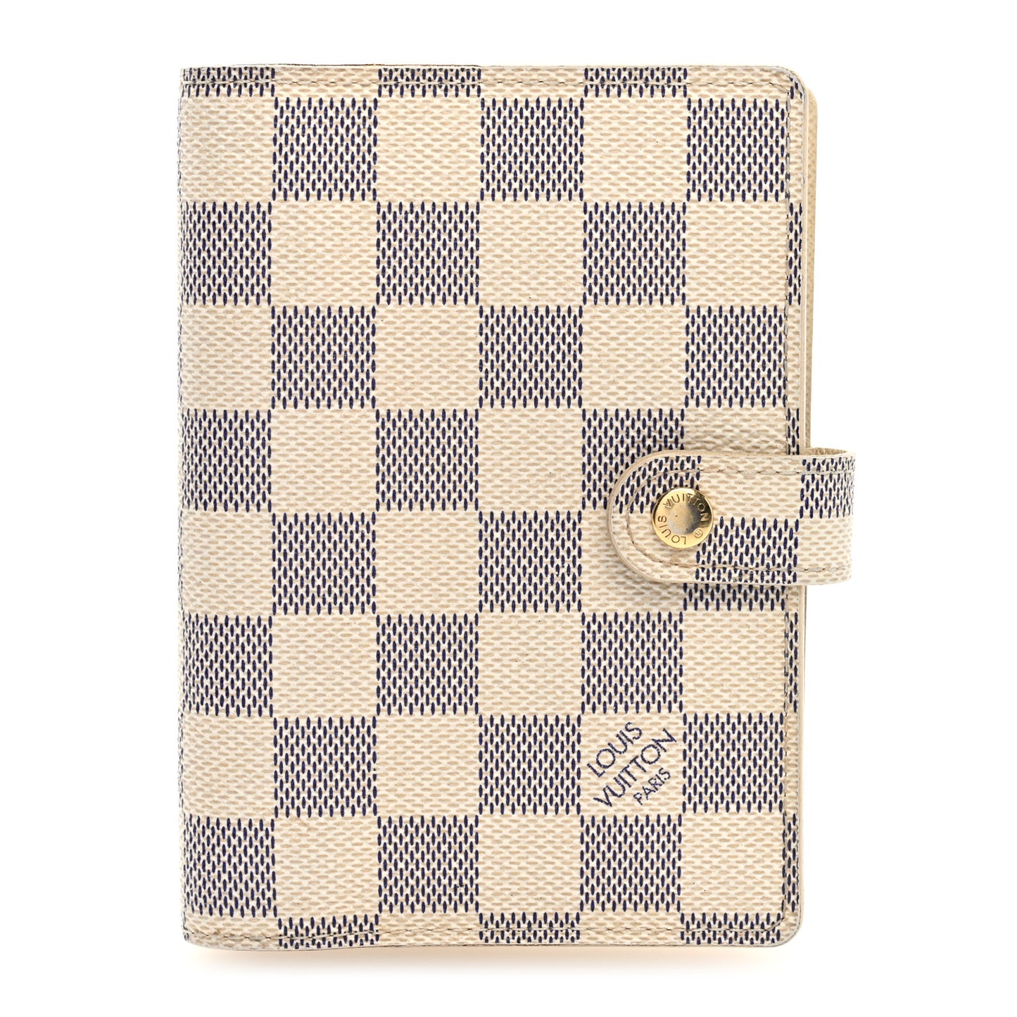 Damier Azur Small Ring Agenda Cover