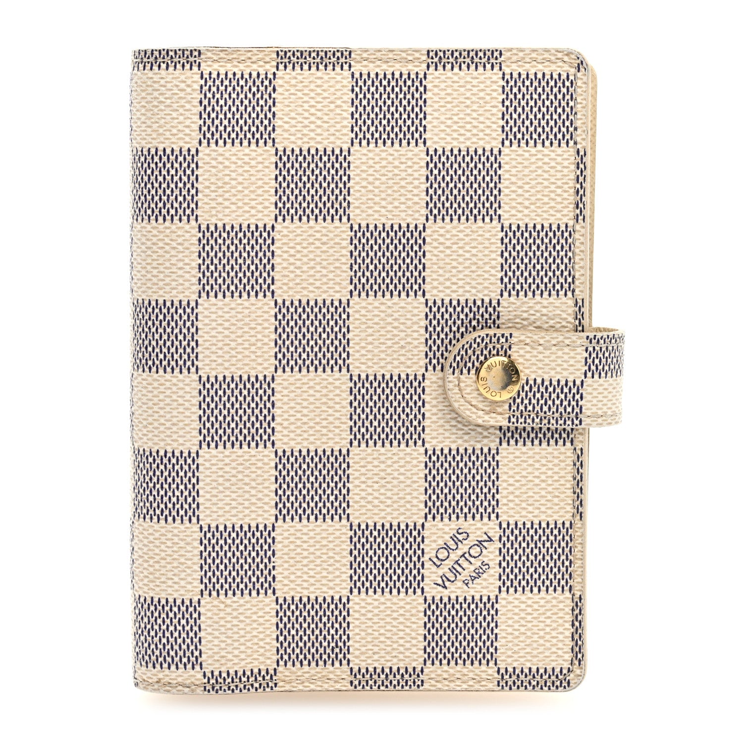 Louis Vuitton Damier Azur Small Ring Agenda Cover 1 of 6