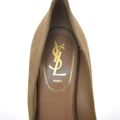 Saint Laurent Suede Tribute 105 Platform Pumps 36.5 6 of 7