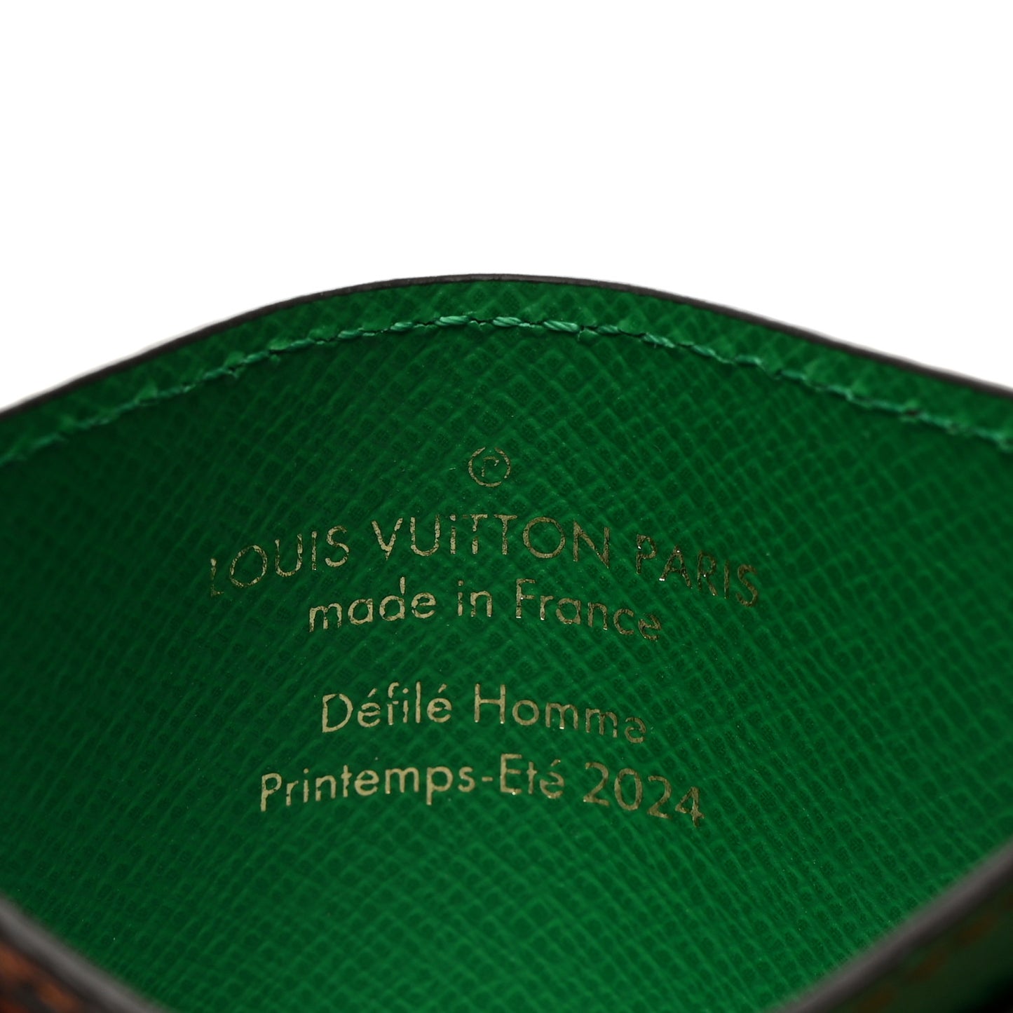 LOUIS VUITTON Damier Pop Pocket Organizer Green