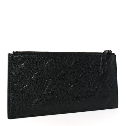 Louis Vuitton Empreinte Felicie Chain Wallet Zippered Insert Black 3 of 8