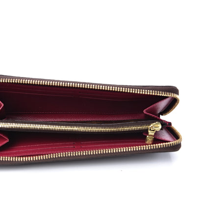 Louis Vuitton Monogram Clemence Wallet Fuchsia 4 of 8