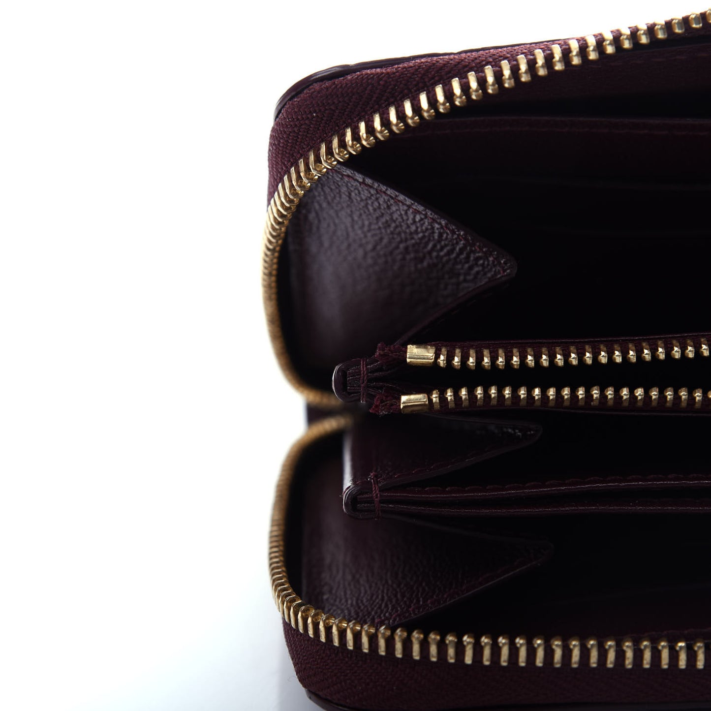 Ostrich Zippy Wallet Prune