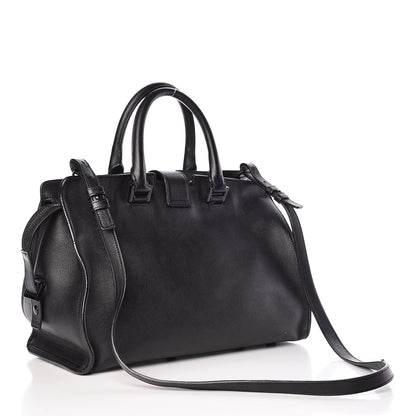 Saint Laurent Smooth Calfskin Small Monogram Cabas Black 4 of 15
