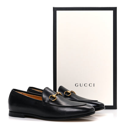 Gucci Calfskin Womens Jordaan Loafers 35.5 Black 11 of 11