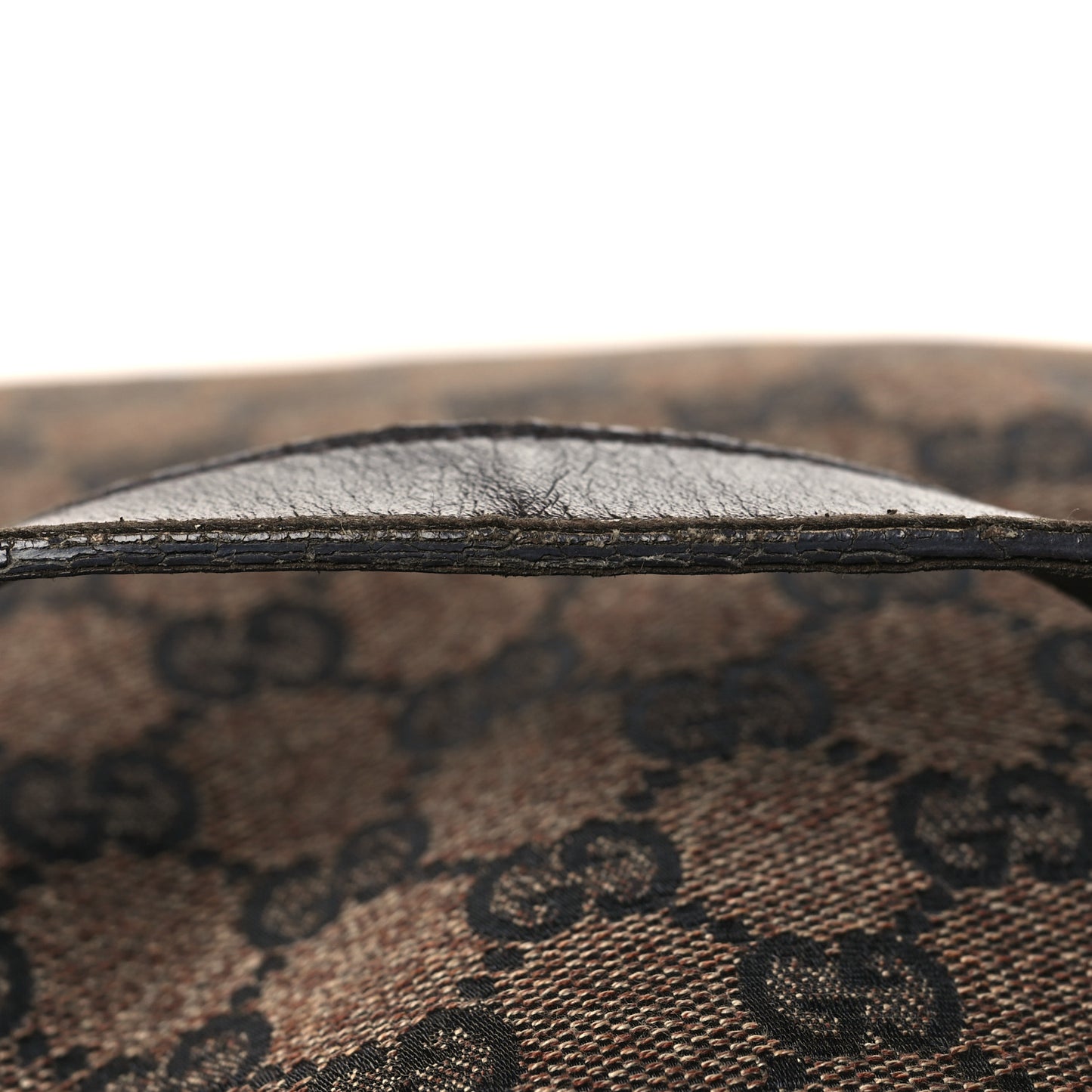 Monogram Medium Abbey Convertible Tote Dark Brown