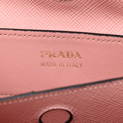Prada Saffiano Cuir Medium Double Bag Orchidea 6 of 16