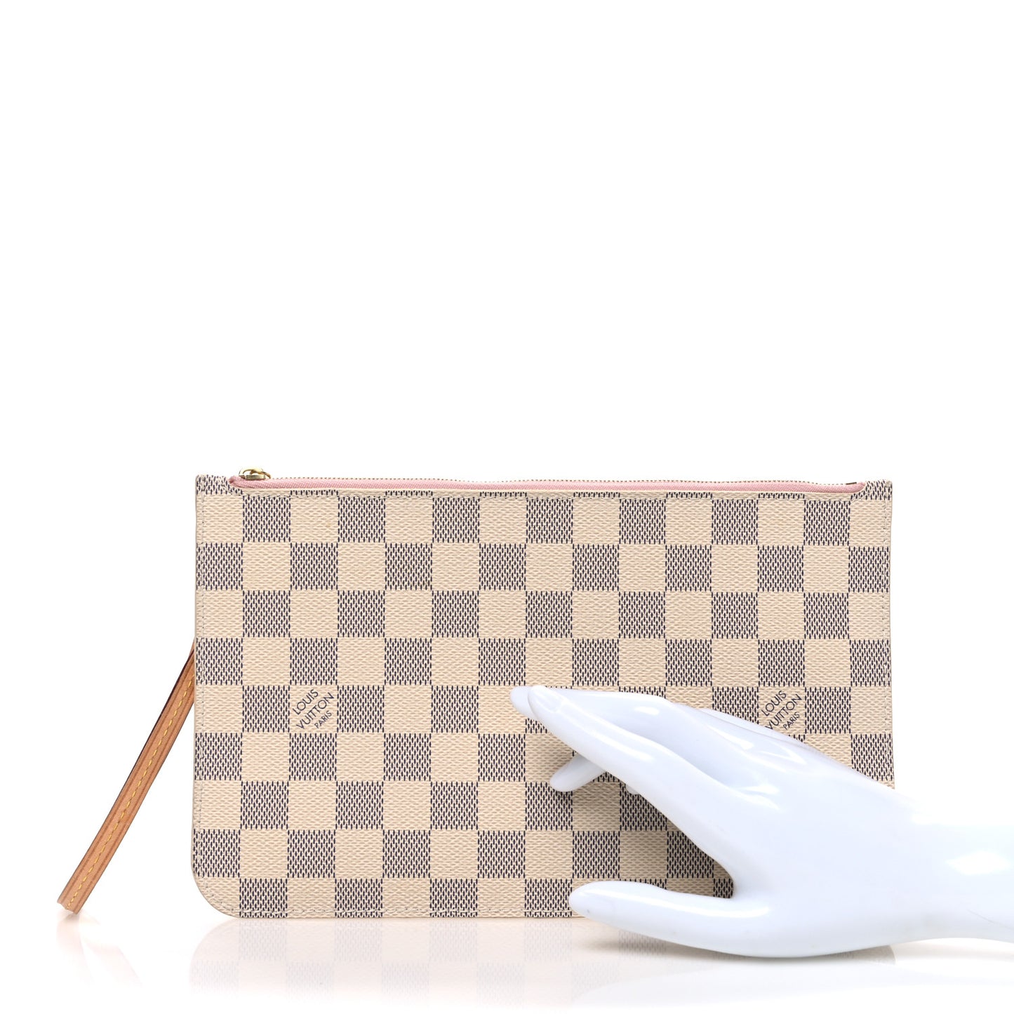 Damier Azur Neverfull MM GM Pochette Rose Ballerine