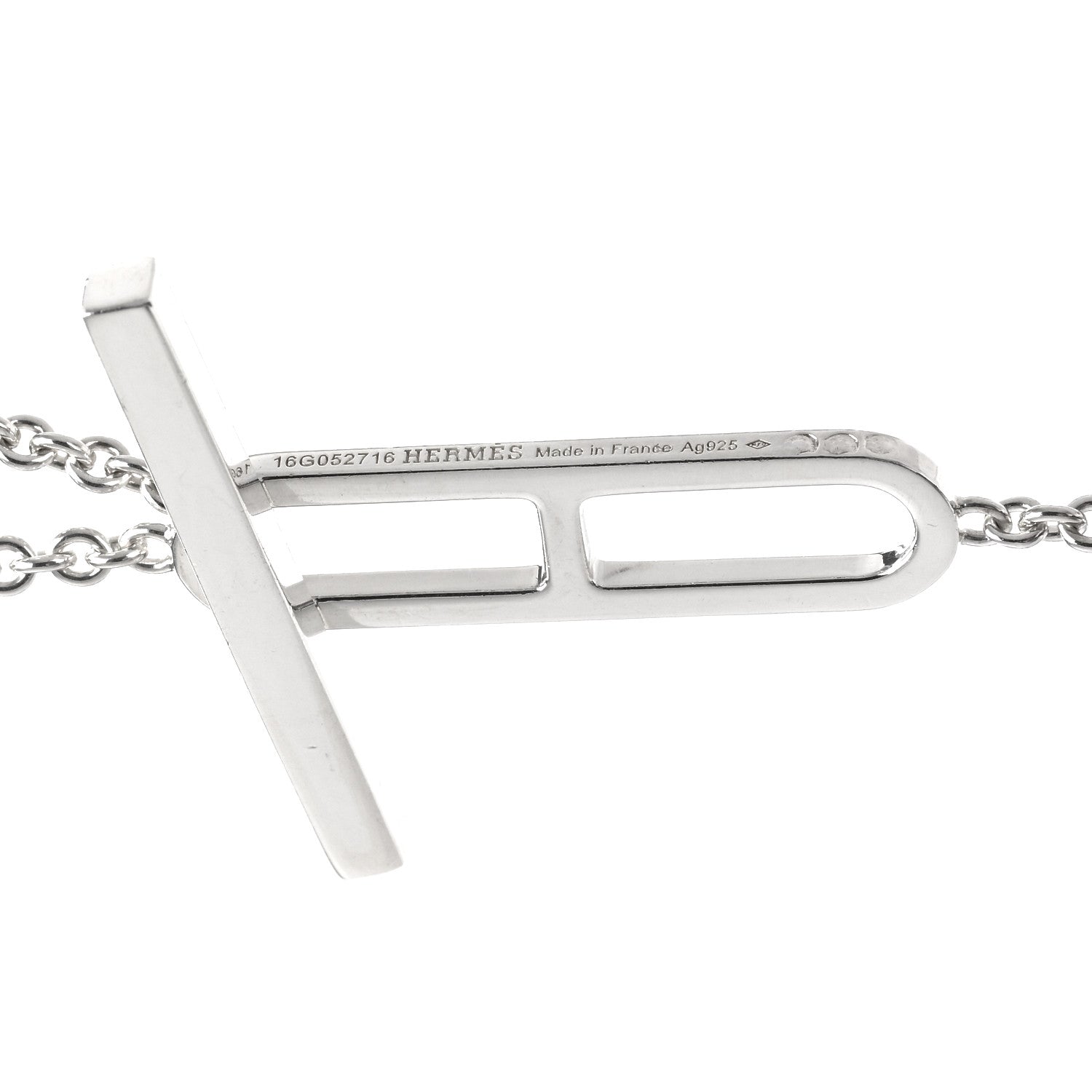 Hermes Sterling Silver Ever Chaine d'Ancre Long Lariat Necklace 4 of 4