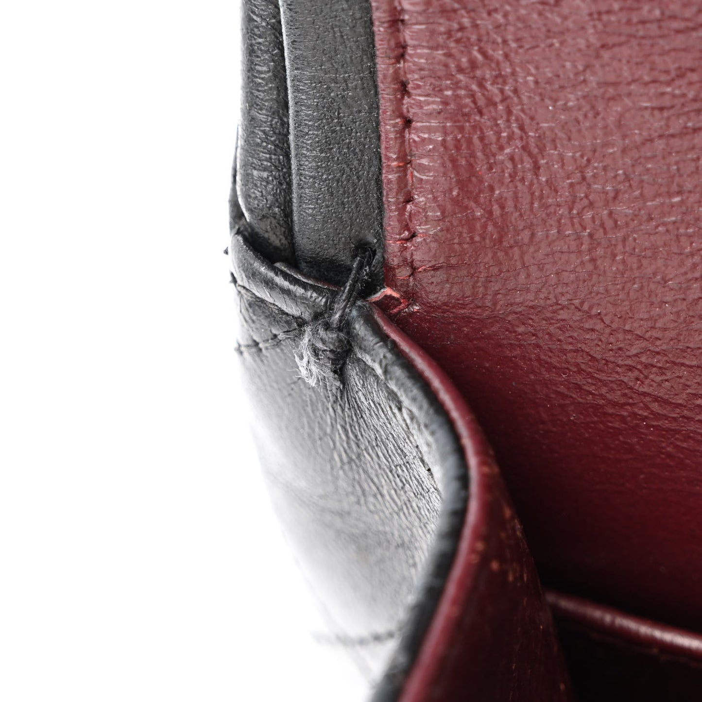 Lambskin Quilted Small Double Flap Black