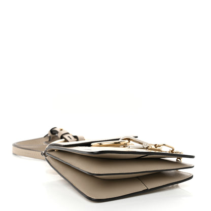Chloe Patent Calfskin Little Horses Debossed Mini Faye Bag Motty Grey 4 of 10