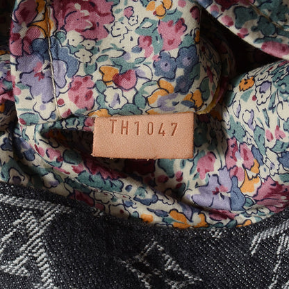 Louis Vuitton Denim Patchwork Posty Messenger Bag Gris 11 of 20