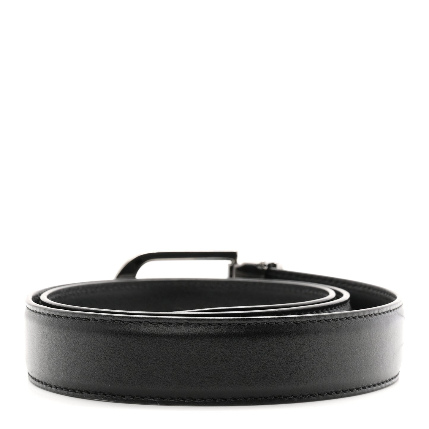 Calfskin 80 32 3cm Belt Black