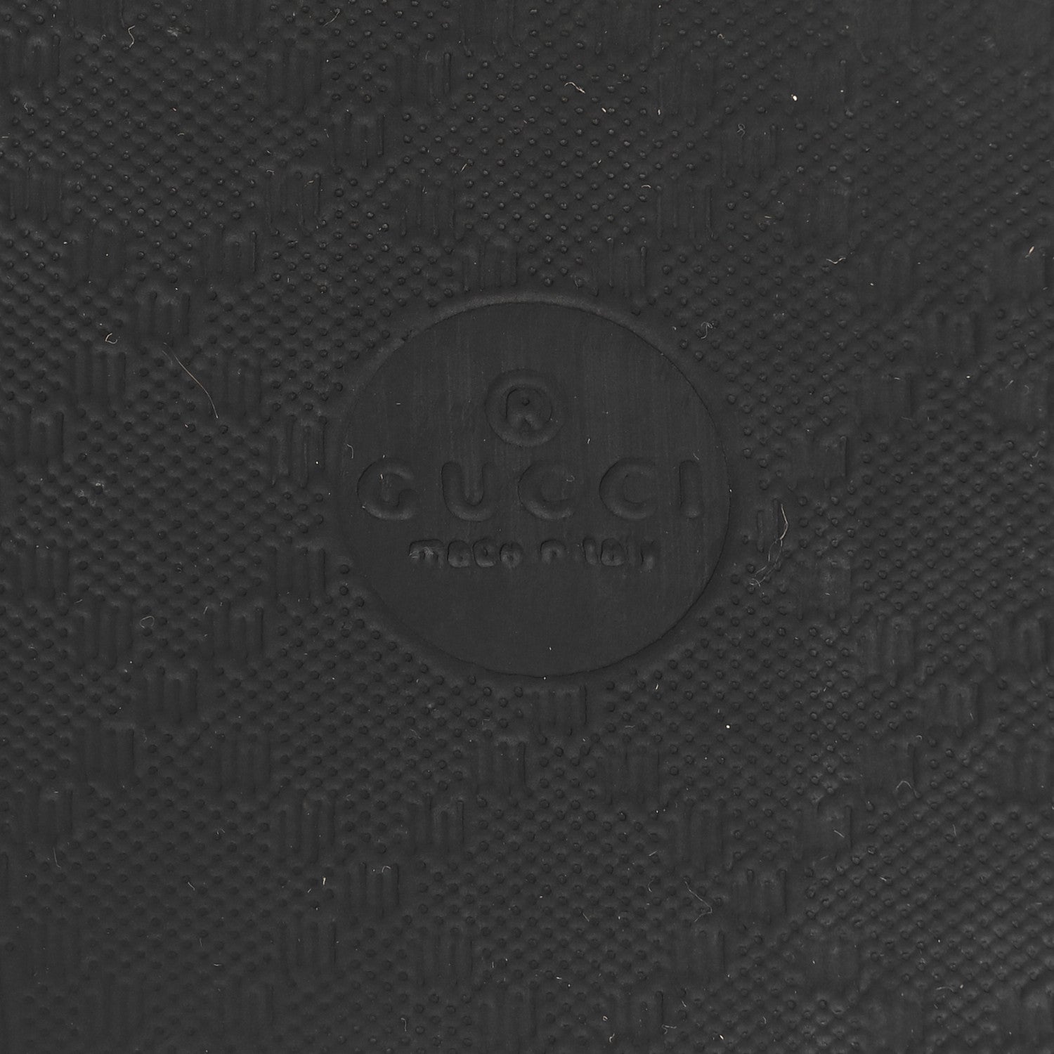 Gucci Nappa Miro Soft Calfskin Womens Interlocking G Slide Sandals 37 Black White 7 of 7