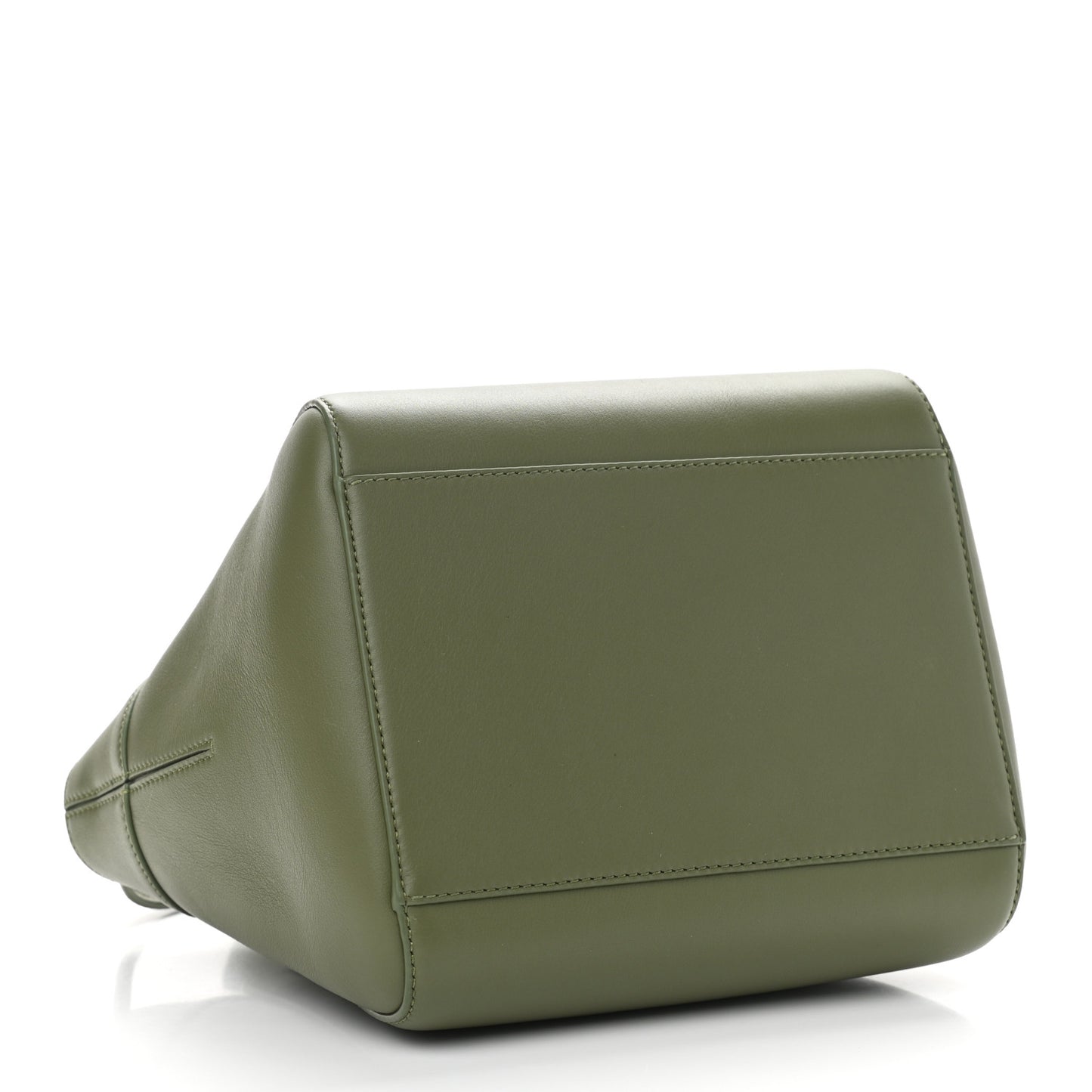 Calfskin Small Hammock Nugget Shoulder Bag Avocado Green