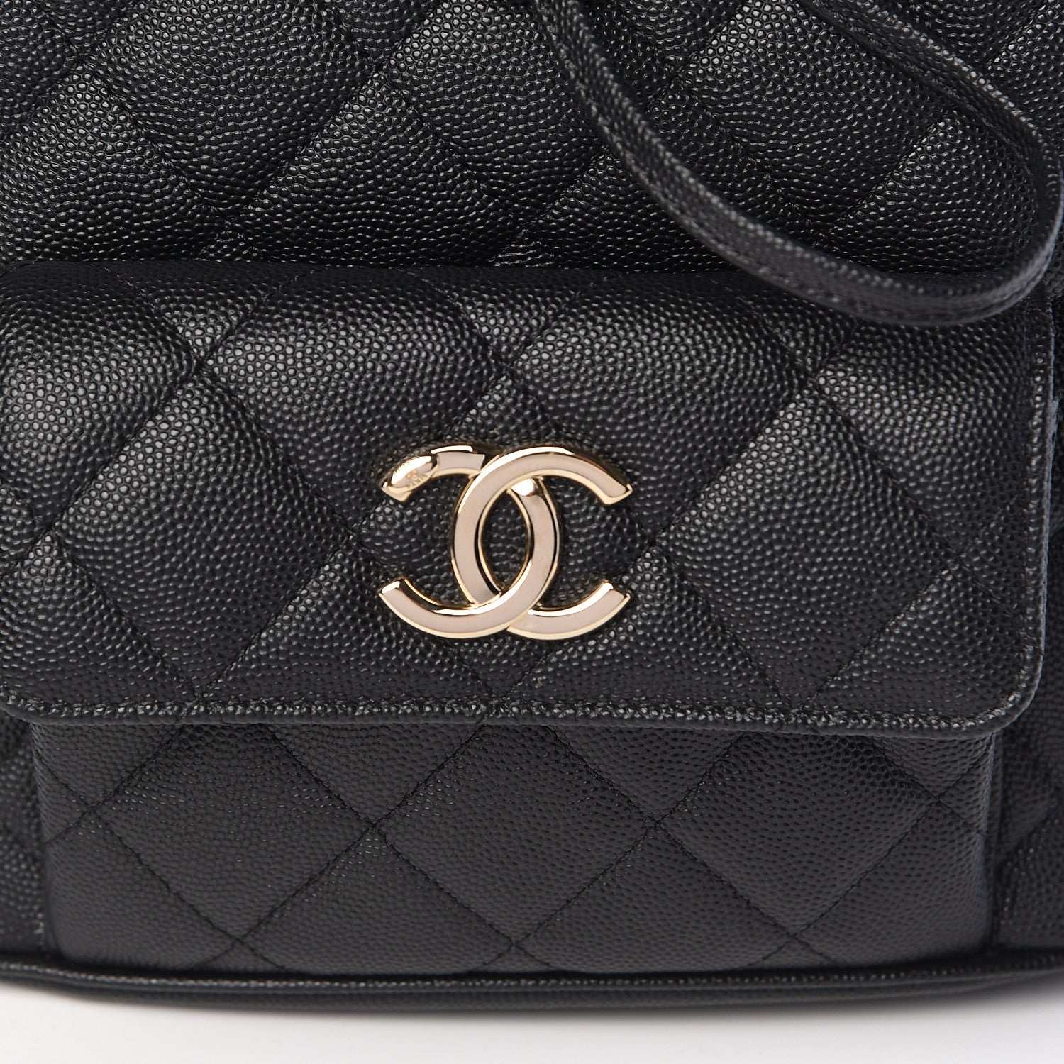 Chanel Caviar Quilted Backpack Bag Black 8 of 11