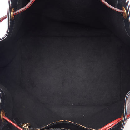 Louis Vuitton Epi Bi-Color Noe Castillan Red Black 4 of 10