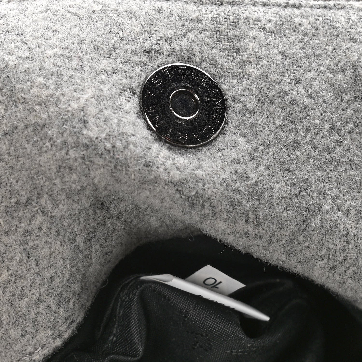 Stella McCartney Eco Fur Mini Falabella Tote Grey 13 of 15