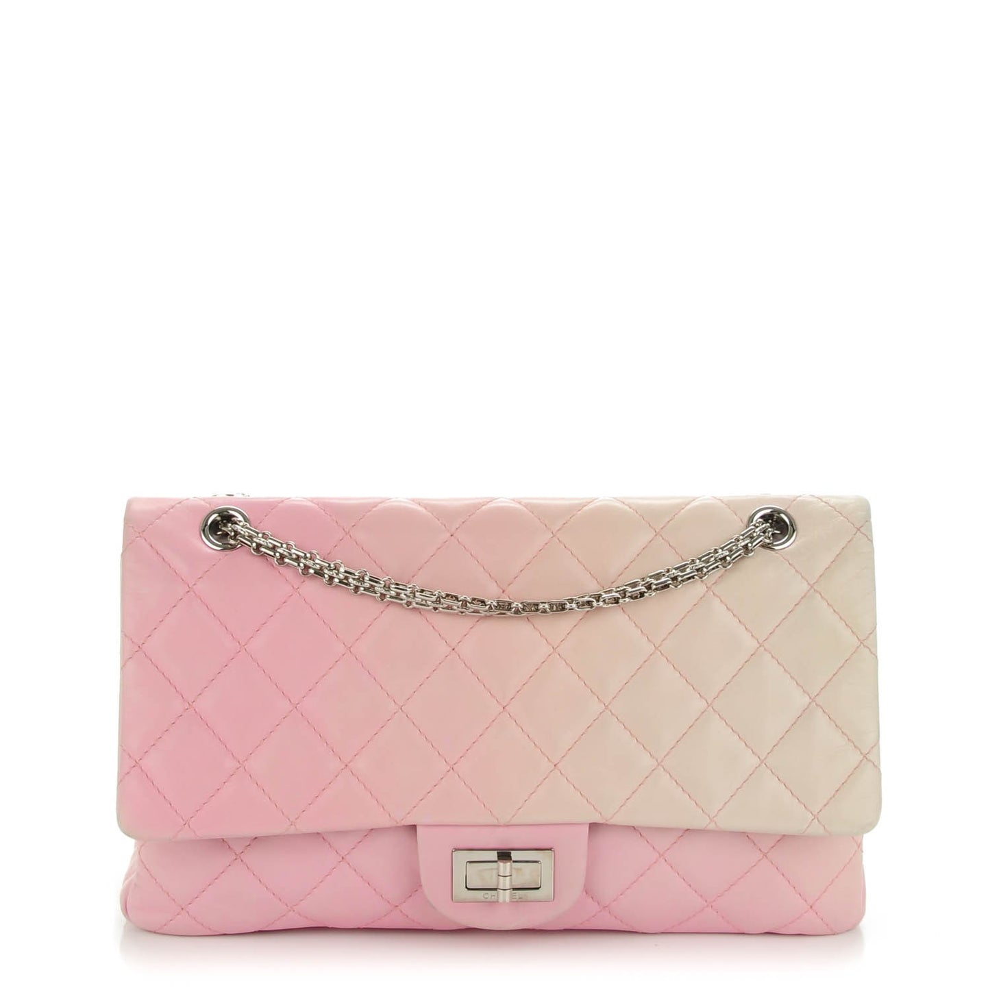 Lambskin Degrade Quilted 2.55 Reissue 227 Flap Pink