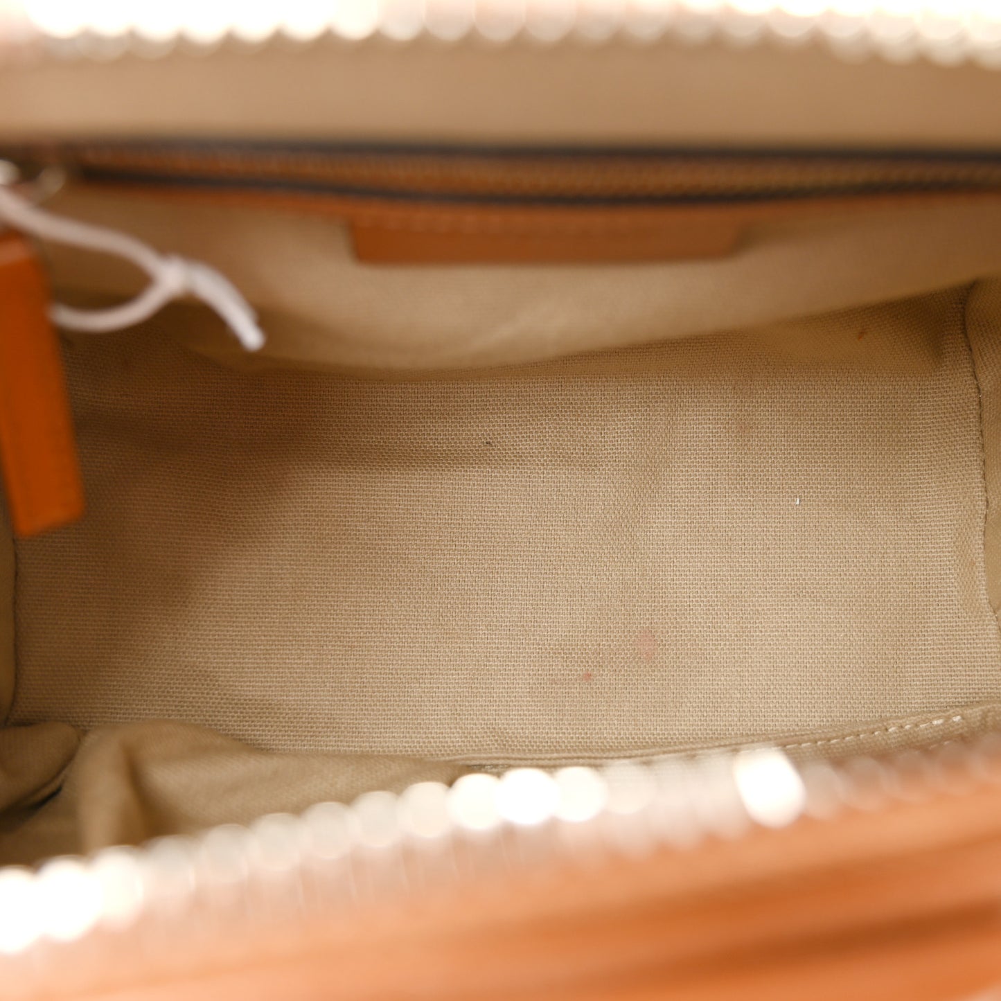 Shiny Lord Calfskin Mini Antigona Tan