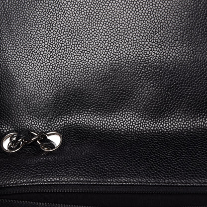 Chanel Caviar Quilted Jumbo Single Flap Black 13 of 13