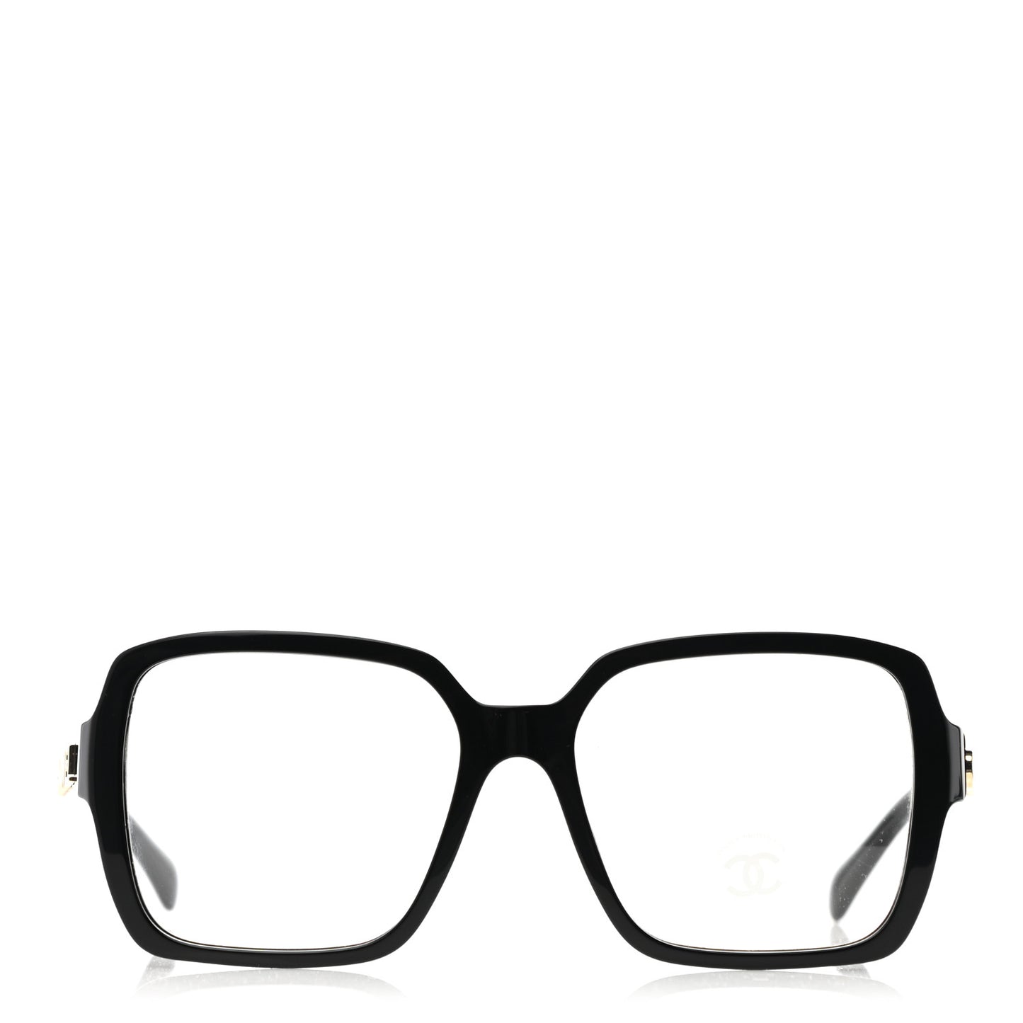 Acetate Square Eyeglasses 5408 Black