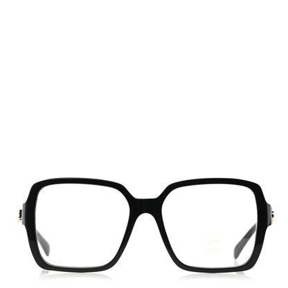 Chanel Acetate Square Eyeglasses 5408 Black 2 of 8