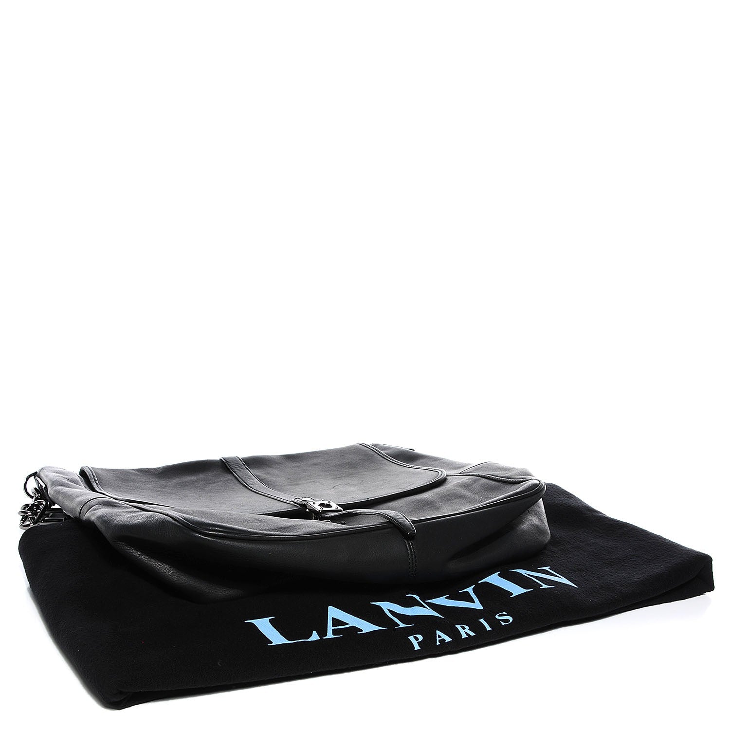 Lanvin Leather Ontario Messenger Black 3 of 6