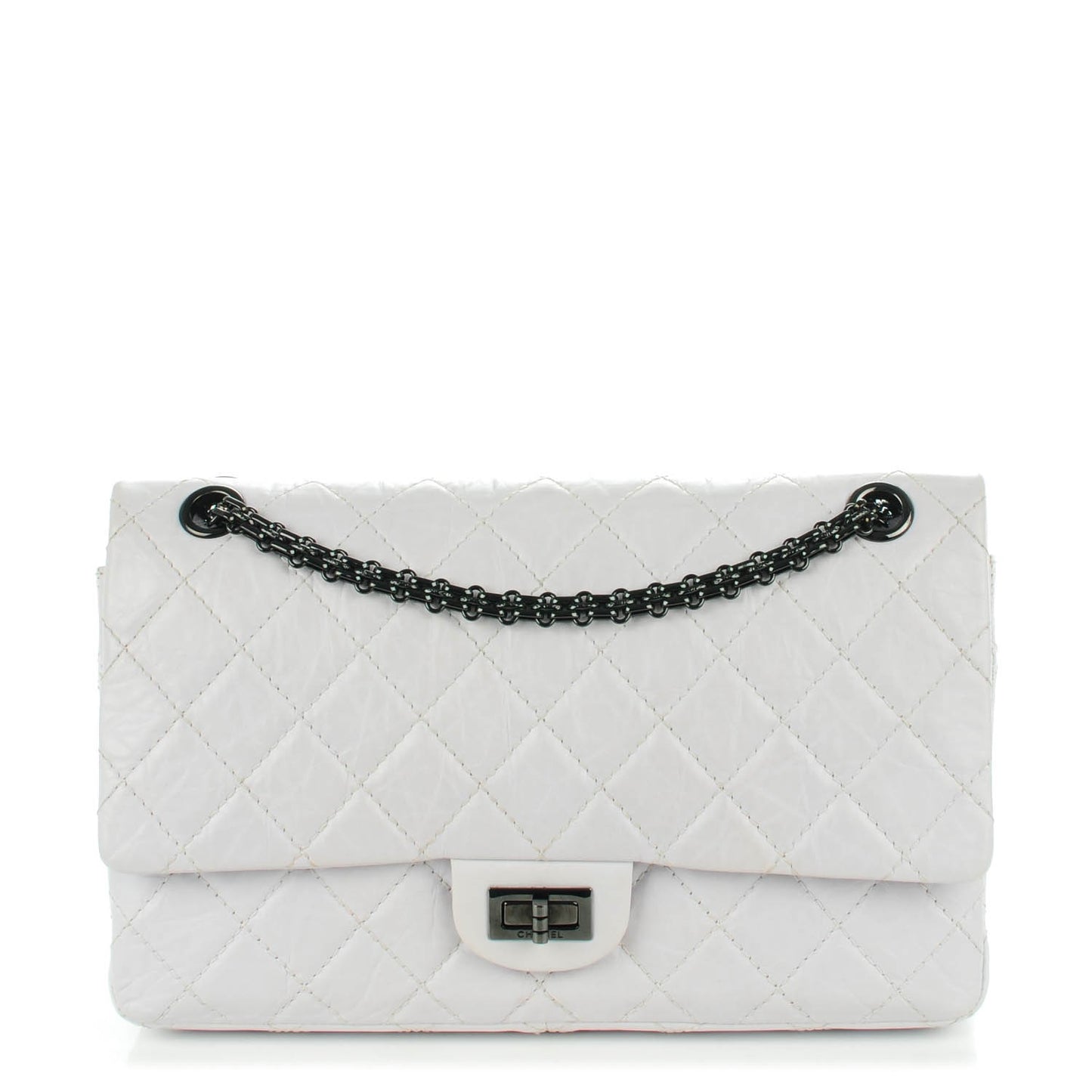 Aged Calfskin 2.55 Reissue 226 Flap White