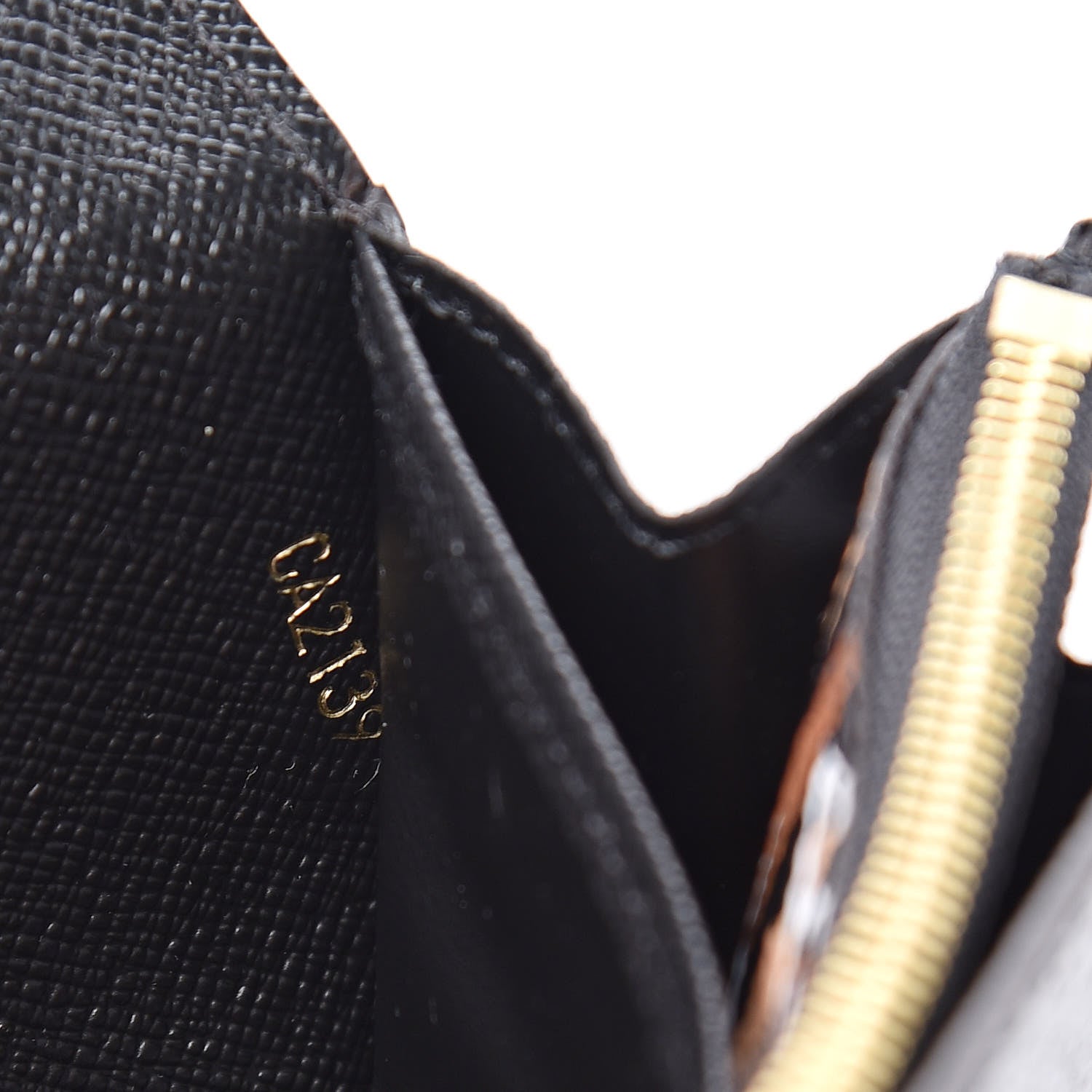 Louis Vuitton Monogram Giant Jungle Sarah Wallet Black 7 of 8