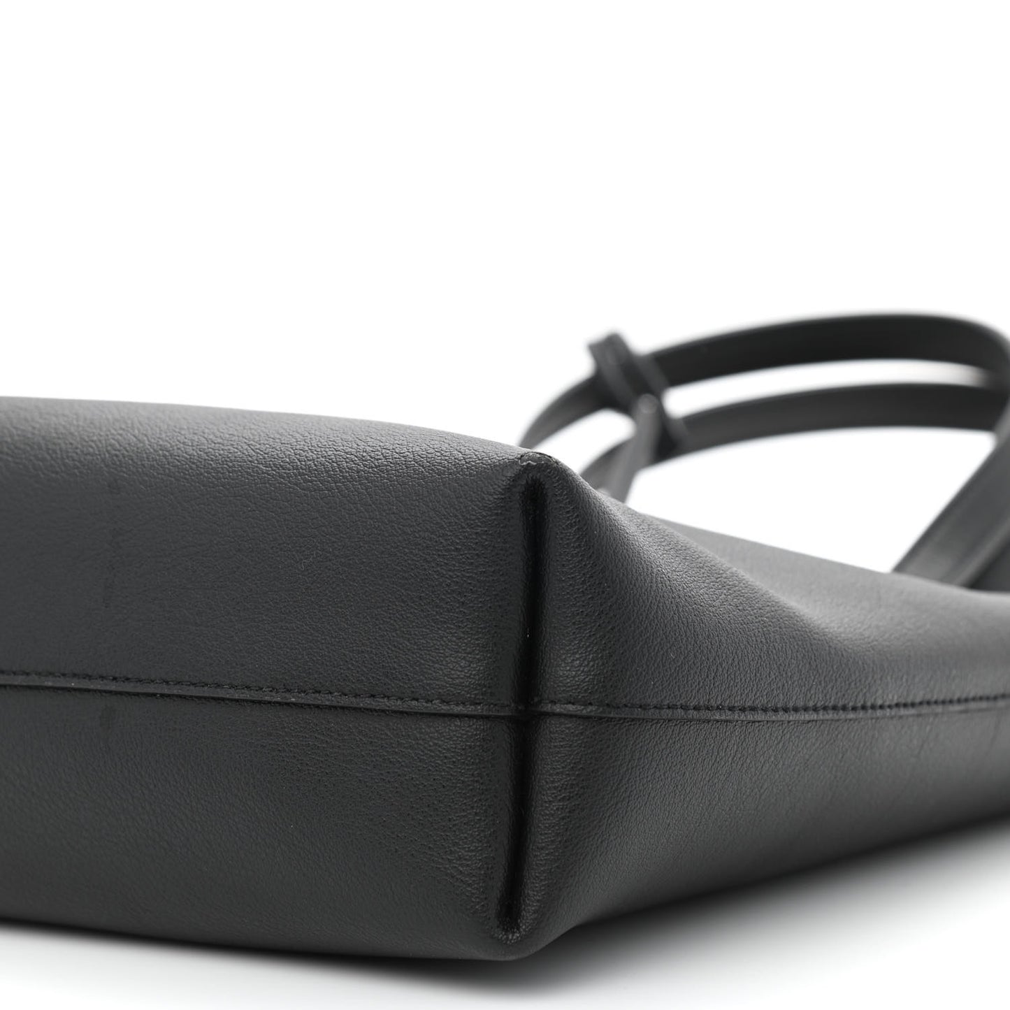 Calfskin Toy Shopping Tote Black