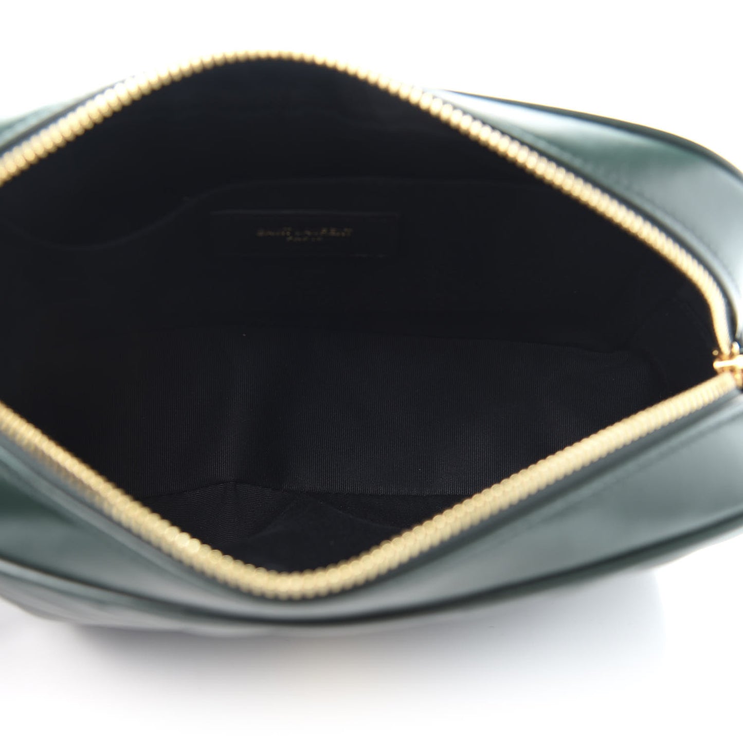 Calfskin Matelasse Monogram Lou Camera Bag Green