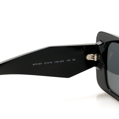 Prada Acetate Symbole Sunglasses SPR 08Y Black 5 of 8