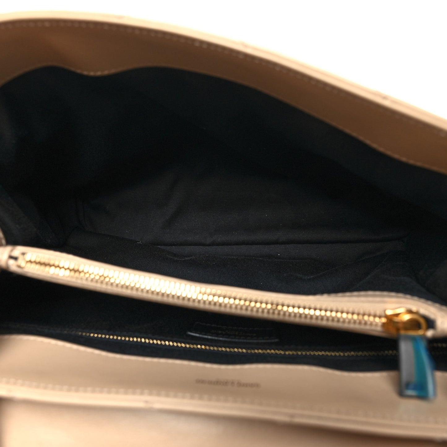 Calfskin Y Quilted Monogram Medium Loulou Chain Satchel Nude Powder