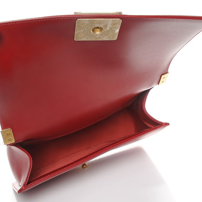 Chanel Lambskin Quilted Medium Boy Flap Red 5 of 7