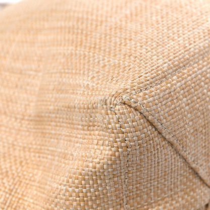 Prada Raffia Logo Tote Naturale 8 of 11