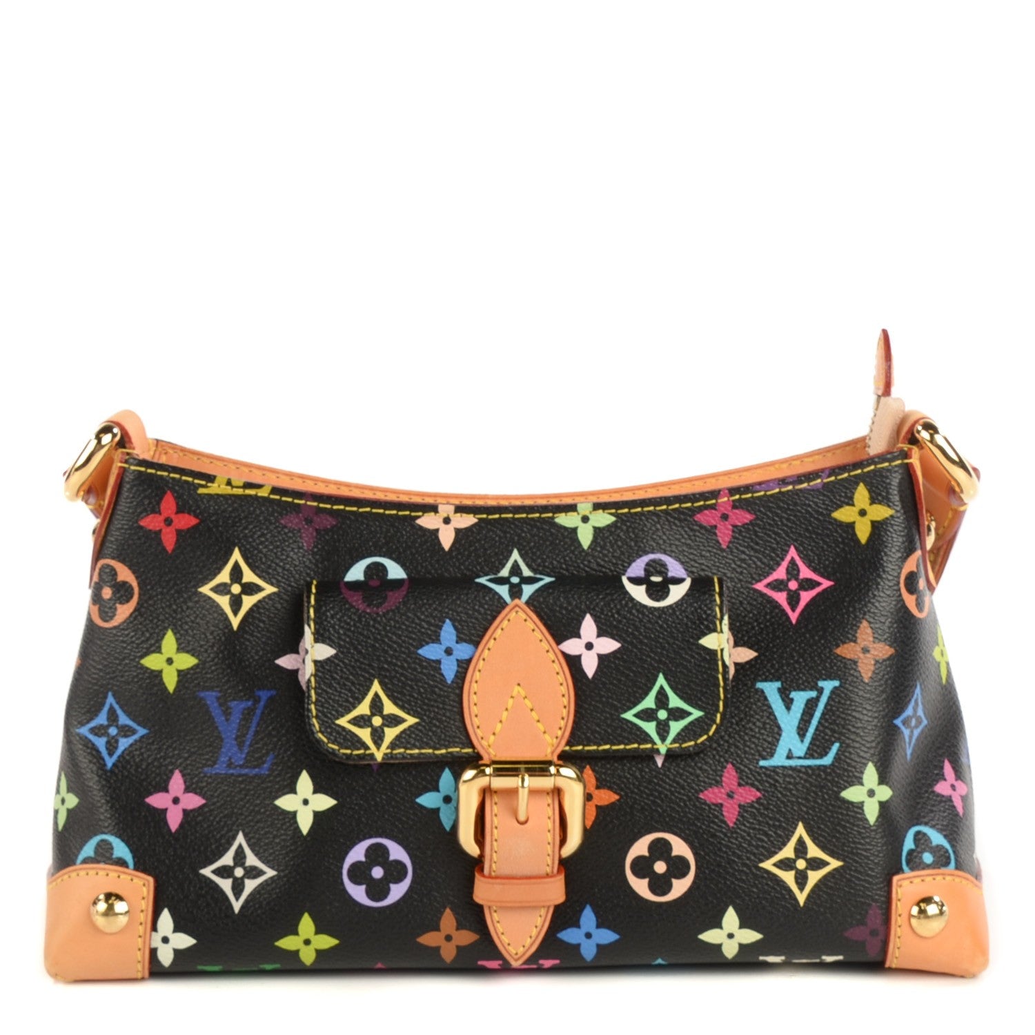 Louis Vuitton Monogram Multicolor Eliza Black 1 of 8