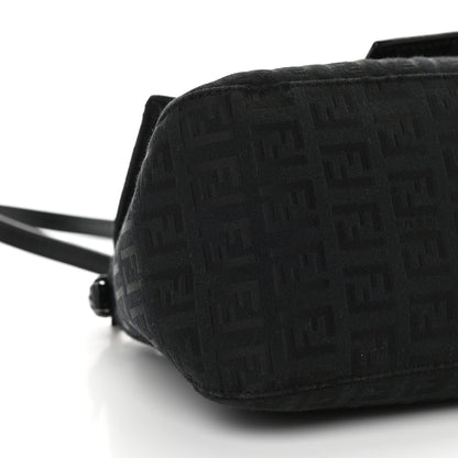 Fendi Zucchino Mini Mama Baguette Black 8 of 9